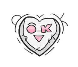 AsB - Kokoro P (Heart Pillow chan) sticker #1234408