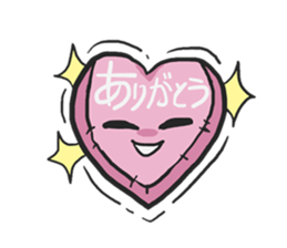 AsB - Kokoro P (Heart Pillow chan) sticker #1234409