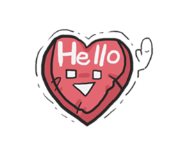 AsB - Kokoro P (Heart Pillow chan) sticker #1234410