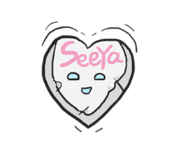 AsB - Kokoro P (Heart Pillow chan) sticker #1234412