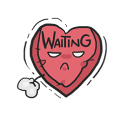 AsB - Kokoro P (Heart Pillow chan) sticker #1234414