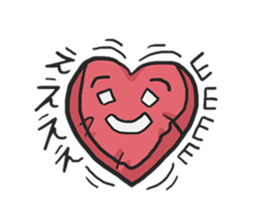 AsB - Kokoro P (Heart Pillow chan) sticker #1234418