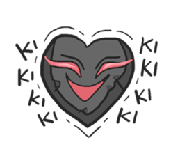 AsB - Kokoro P (Heart Pillow chan) sticker #1234419