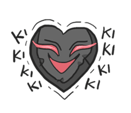 AsB - Kokoro P (Heart Pillow chan) sticker #1234419