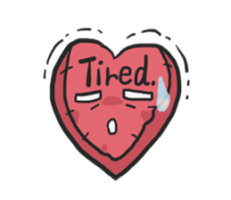 AsB - Kokoro P (Heart Pillow chan) sticker #1234422