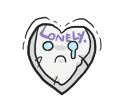 AsB - Kokoro P (Heart Pillow chan) sticker #1234424