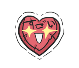 AsB - Kokoro P (Heart Pillow chan) sticker #1234430