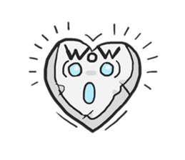 AsB - Kokoro P (Heart Pillow chan) sticker #1234432