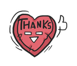 AsB - Kokoro P (Heart Pillow chan) sticker #1234434