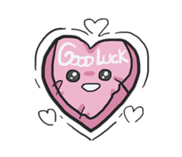 AsB - Kokoro P (Heart Pillow chan) sticker #1234437