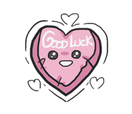 AsB - Kokoro P (Heart Pillow chan) sticker #1234437