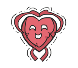 AsB - Kokoro P (Heart Pillow chan) sticker #1234438