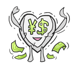 AsB - Kokoro P (Heart Pillow chan) sticker #1234440