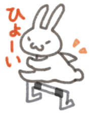 Sportsman rabbit NAOKICHI sticker #1234444