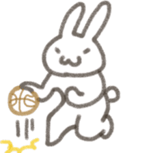 Sportsman rabbit NAOKICHI sticker #1234449