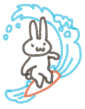 Sportsman rabbit NAOKICHI sticker #1234457