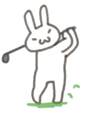 Sportsman rabbit NAOKICHI sticker #1234458