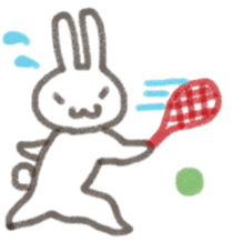 Sportsman rabbit NAOKICHI sticker #1234460