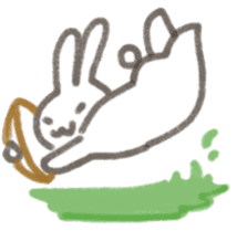 Sportsman rabbit NAOKICHI sticker #1234474