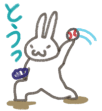 Sportsman rabbit NAOKICHI sticker #1234476