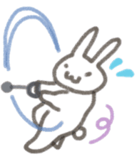 Sportsman rabbit NAOKICHI sticker #1234477