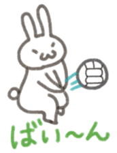 Sportsman rabbit NAOKICHI sticker #1234478
