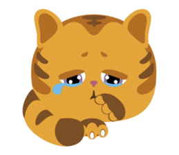 Kitkit, the cute pillow kitten sticker #1234562