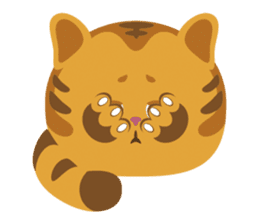 Kitkit, the cute pillow kitten sticker #1234563