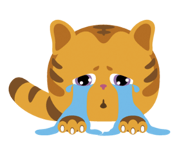 Kitkit, the cute pillow kitten sticker #1234568