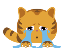 Kitkit, the cute pillow kitten sticker #1234568