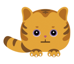 Kitkit, the cute pillow kitten sticker #1234571