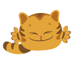 Kitkit, the cute pillow kitten sticker #1234572