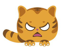 Kitkit, the cute pillow kitten sticker #1234574