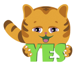 Kitkit, the cute pillow kitten sticker #1234579