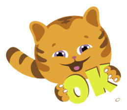 Kitkit, the cute pillow kitten sticker #1234580