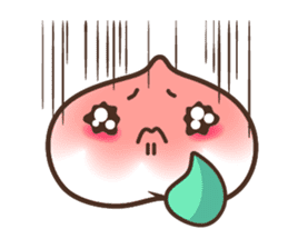 Peri, the sweet cute little peach fruit sticker #1234724