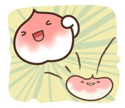 Peri, the sweet cute little peach fruit sticker #1234734