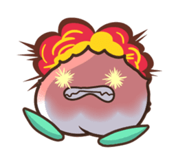 Peri, the sweet cute little peach fruit sticker #1234735