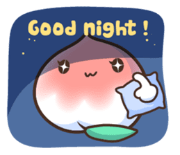 Peri, the sweet cute little peach fruit sticker #1234745