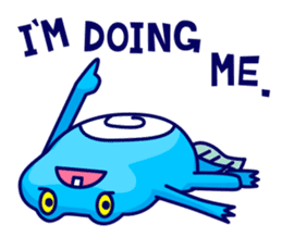 Phibi-yan (English version) sticker #1234849