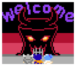 8-bit QUEST sticker #1235015