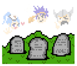 8-bit QUEST sticker #1235017