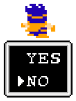 8-bit QUEST sticker #1235019