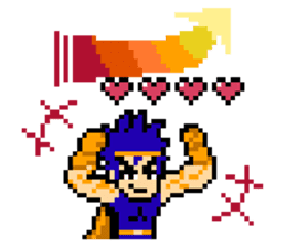 8-bit QUEST sticker #1235028