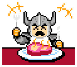 8-bit QUEST sticker #1235032