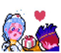 8-bit QUEST sticker #1235037