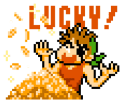 8-bit QUEST sticker #1235040