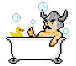 8-bit QUEST sticker #1235041