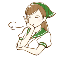 Crescent school girls sticker #1235042