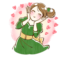 Crescent school girls sticker #1235047